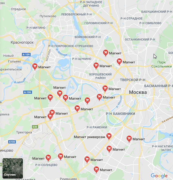 Магазин магнит на карте москвы. Местоположение магазина. Карта магазина. Карта метро магазин. Магазины магнит на карте Москвы.